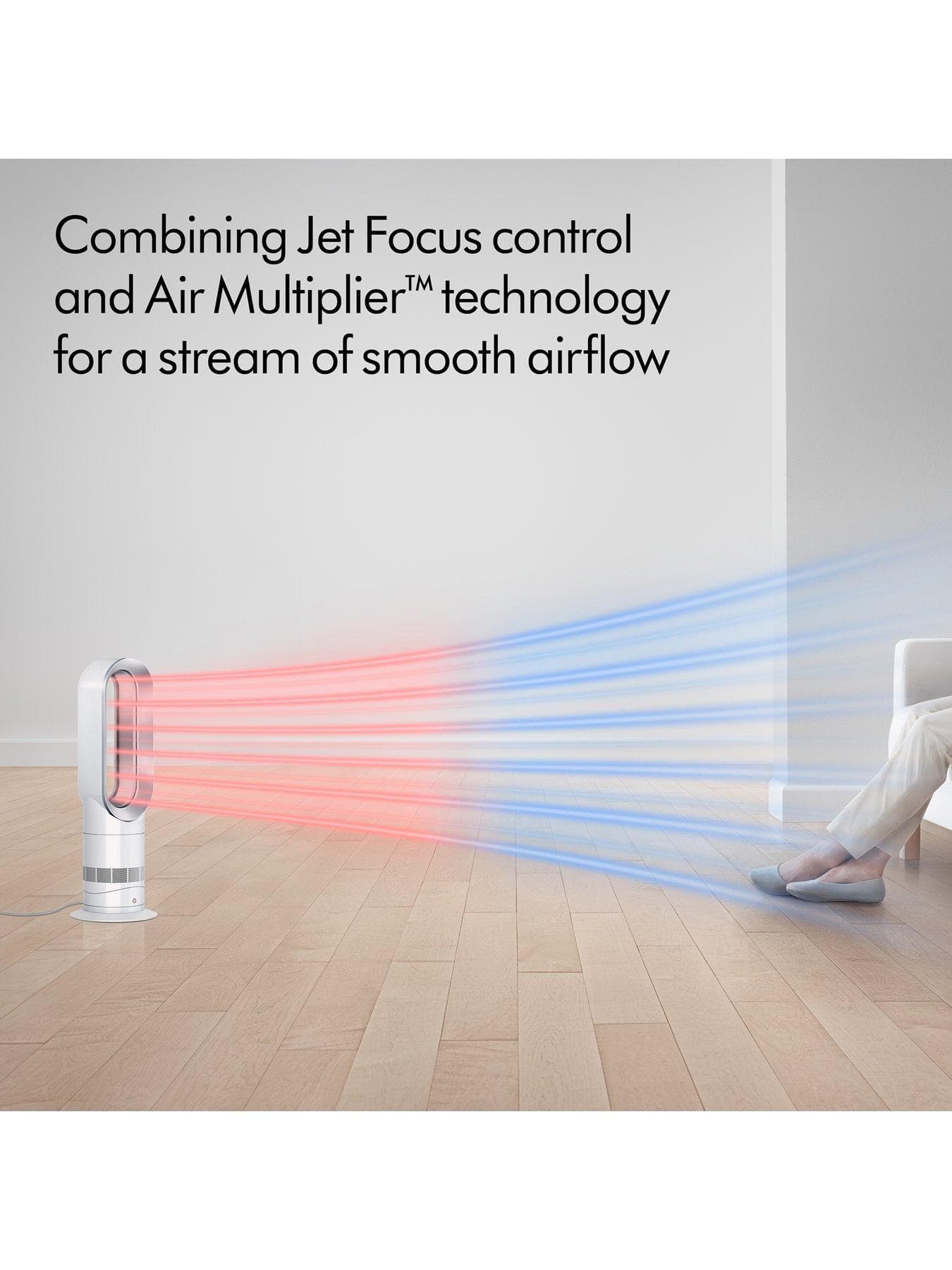 Dyson Hot+Cool AM09 Jet Focus (ventilateur chauffage) — vue 3