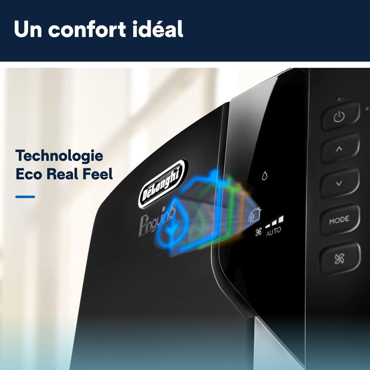 Pinguino PAC EX120 Silent — 11500 BTU noir — vue 4