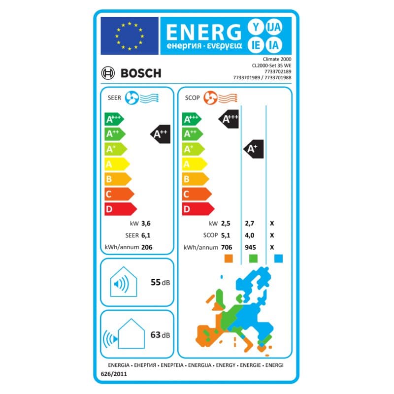 Climate 2000 CL2000-Set 35 WE — 3,5 kW — vue 2