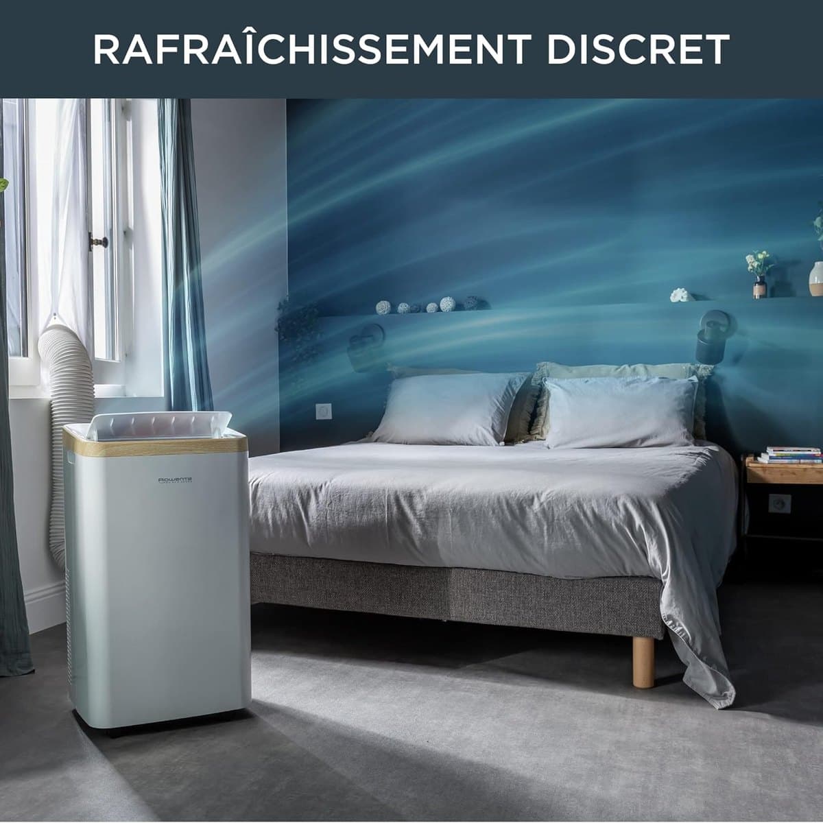 Turbo Eco Sense AU5610F0 — Climatiseur mobile 3000 W — vue 3